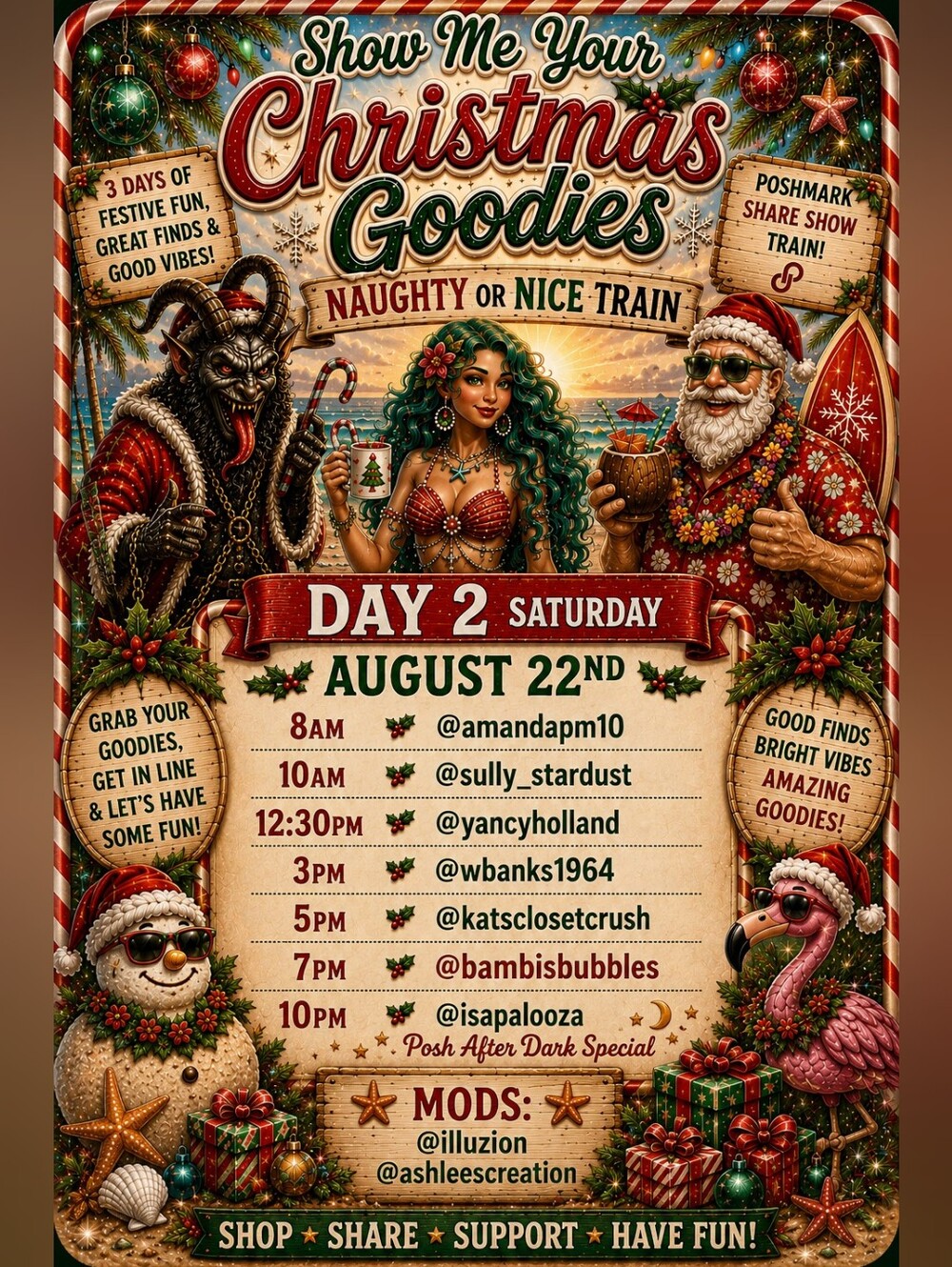Show Me Your Christmas Goodies 3 Day Share Show Train August 21,22,23 - Picture 4 of 13